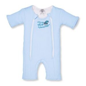 Baby Blue Magic Sleepsuit Kids Footie